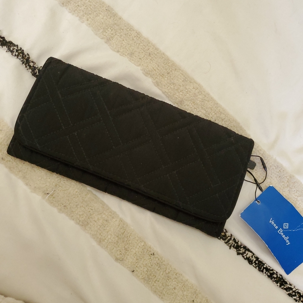 NWT Vera Bradley Black wallet